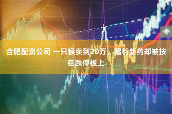 合肥配资公司 一只猴卖到20万，昭衍新药却被按在跌停板上